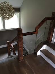 Shop through a wide selection of stair handrails at amazon.com. Reclaimed Wood Railings Newel Posts Country Staircase New York By Real Antique Wood Mill Houzz Au