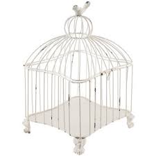 White Metal Bird Cage Hobby Lobby
