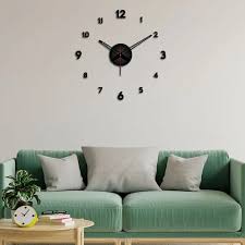 3d Infinity Wall Clock