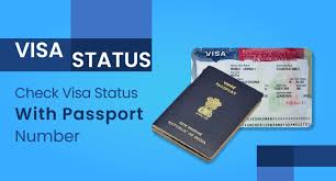 check visa status with pport number