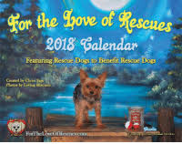 For 2018 Galendar Ove Ot Gescves Featuring Rescue Dogs To Benefit