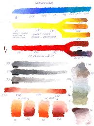 Oil Pastel Color Charts Page 8 Wetcanvas
