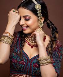 shrenu parikh in bridal makeup hot and