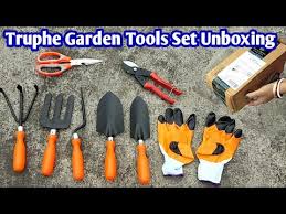 Truphe Garden Tools Set Unboxing Review Gardening Tools And Their Uses By Priya Youtube