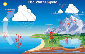 Water Cycle Cycle Of Water In Nature Water Cycle Diagram