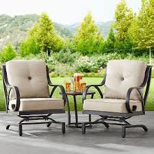 There are even daybeds and swings to mix things up. Member S Mark Harbor Hill Sunbrella Chairs 2 Pack Sam S Club Sunbrella Chairs Patio Outdoor Rocking Chairs