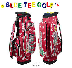 Blue Tea Golf Star Nylon Cb 006 Cart Caddie Bag Blue Tee Golf Golf Bag