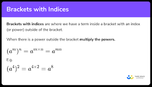 brackets with indices gcse maths