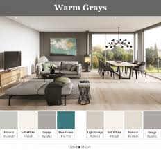 grey color palettes for interior design