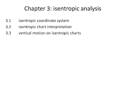 Ppt Chapter 3 Isentropic Analysis Powerpoint Presentation