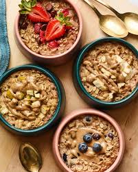 Low carb oatmeal is very easy to customize to your tastes; Single Serving Baked Oatmeal 4 Ways Eating Bird Food