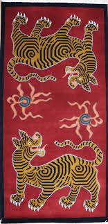 tibetan tiger carpet mandalas life
