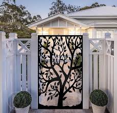 Tree Gate Decorative Steel Gate Garden