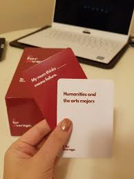 If the size of this box does not impress you, nothing will. Grace Li On Twitter I Just Got The Asian Version Of Cards Against Humanity And I Don T Know If I M Laughing Or Crying Right Now