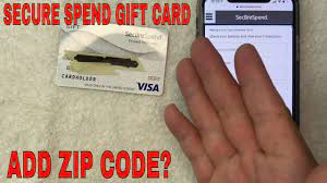 secure spend prepaid visa gift card