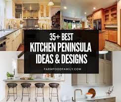 kitchen peninsula ideas and designs