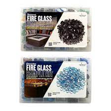Fire Glass Sample Kit Set