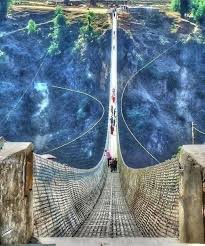 10 SCARY BUT COOL BRIDGES IN THE WORLD | World inside pictures | Amazing  places on earth, Scary bridges, Places to travel