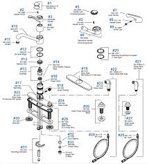 Go under the sink and turn the two water supply valves clockwise to turn off the water supply. Price Pfister Genesis Series Single Control Kitchen Faucet Repair Parts