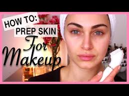 how to prep skin for makeup dry skin