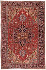 persian heriz rug circa 1900 14 5 x 9 31