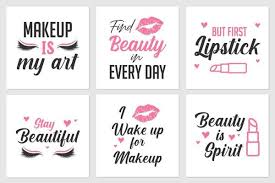 female makeup or beauty can be applied