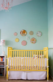 Yellow Nursery Crib Vintage Nursery