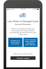 card lost or stolen citi developer portal