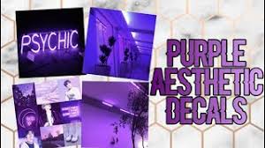 See more ideas about roblox codes, roblox pictures, coding clothes. Roblox Bloxburg Purple Aesthetic Decal Id S Youtube