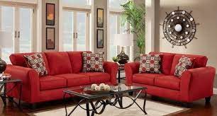 why red sofa and loveseat is the new
