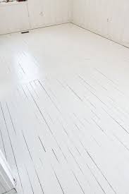 how to paint hardwood floors no sanding