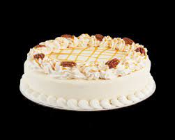 Baskin Robbins Pecan Praline Cake gambar png
