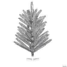 As its name suggests, the tree is made of aluminum, featuring foil needles and illumination from below via a rotating color wheel. Vickerman 4 X 35 Vintage Aluminum Artificial Christmas Tree Unlit