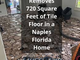 case study 720 sq ft tile removal in a