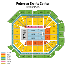 Peterson Event Center Seating Chart Bedowntowndaytona Com
