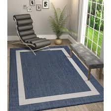 10 ft bordered indoor outdoor area rug