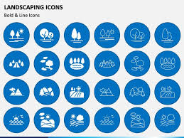 Landscaping Icons Ppt Icon Landscape