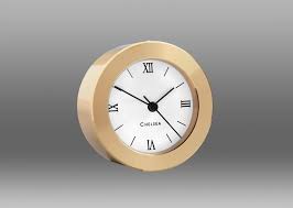 Modern desk clocks have been a part of the life's work for many furniture makers, but those produced by kienzle clocks, george nelson and howard miller are consistently popular. Duxbury Modern Round Brass Desk Clock Chelsea Clock