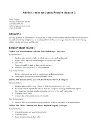 Career Objective For Office Assistant Resume Objectives Resumes