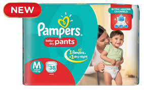                                                       Buy pampers diapers online india GrabOnDeal com Pampers Pant Style Diapers Medium      Pieces