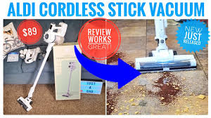 new aldi cordless stick vacuum review