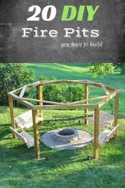 Diy Fire Pit Seating Area