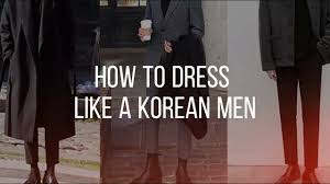 korean men style