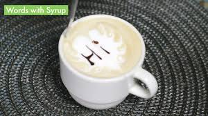 how to make latte art with pictures