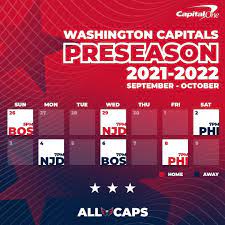 2021-22 Preseason Schedule ...