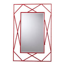 Red Framed Wall Mirror Ws3256 Rona