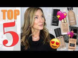 my top 5 foundations for skin