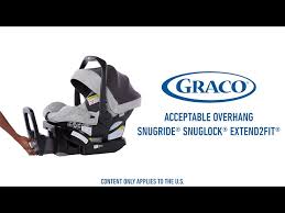 Acceptable Overhang Graco Snugride