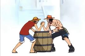 are luffy and ace real brothers