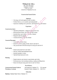 Profile Section Of Resume     Resume Examples snefci org supervisor resume examples construction supervisor resume examples resume  examples